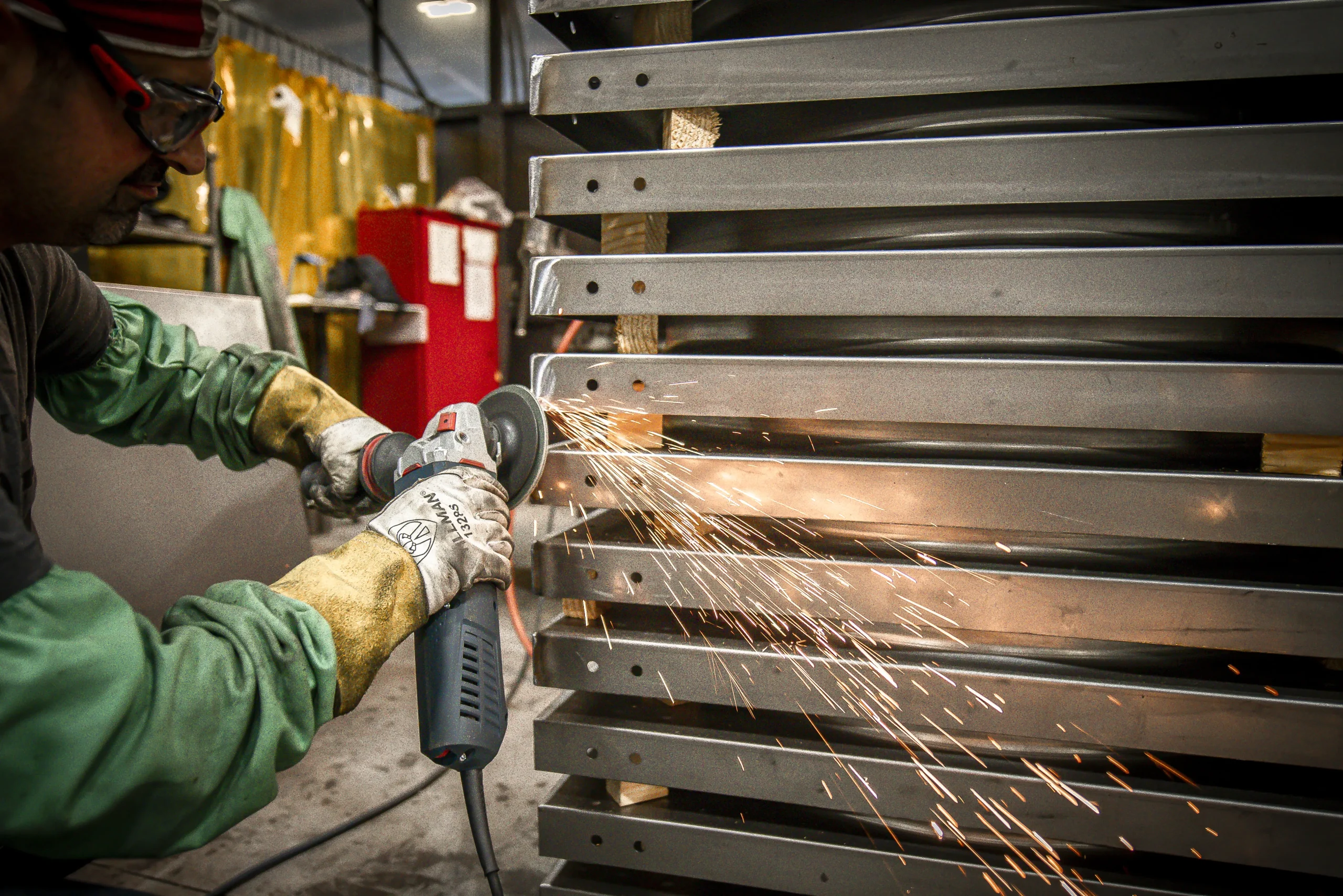 sheet metal finishing